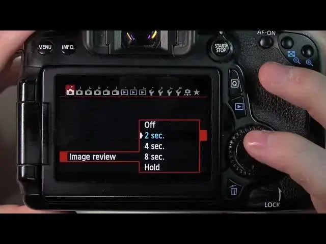 Video thumbnail for How To Change Image Review Time On Canon 70D Camera