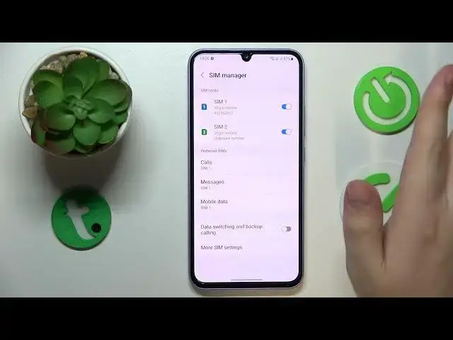 Video thumbnail for How To Change Sim Card Preferences On Samsung Galaxy A34