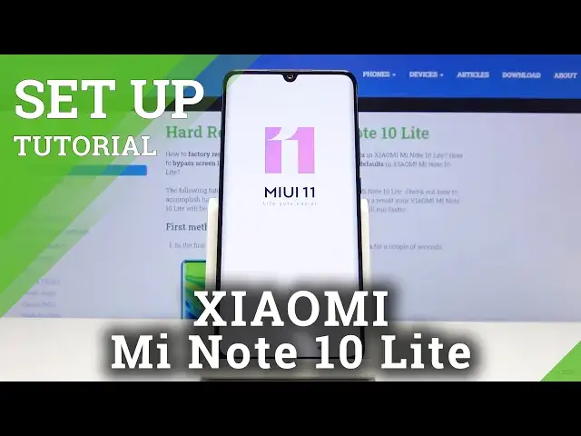 'Video thumbnail for How to Set Up Xiaomi Mi Note 10 Lite - Initial Setup Process'