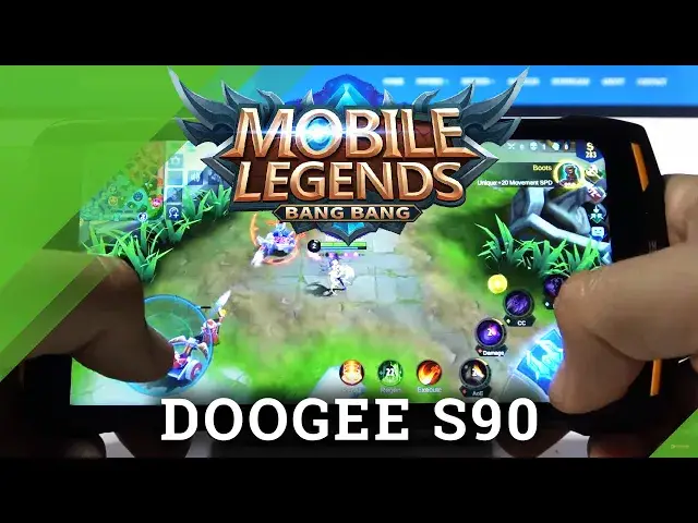 Video thumbnail for Doogee S90 Mobile Legends Settings Review & Gameplay | *MOBA GAME*