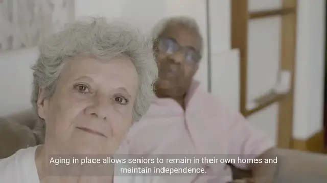 Video thumbnail for The Significance of Aging in Place and Senior Living