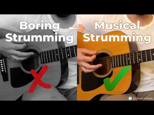 'Video thumbnail for 3 Simple Tweaks to Fix Boring Strumming 🎸'