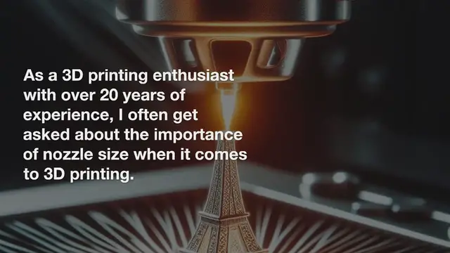 Video thumbnail for Why Nozzle Size Matters for 3D Printing and How to Choose The Right Size