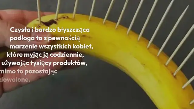 'Video thumbnail for Czysta i bardzo błyszcząca podłoga, wystarczą te dwa składniki: używasz ich bardzo często w kuchni'