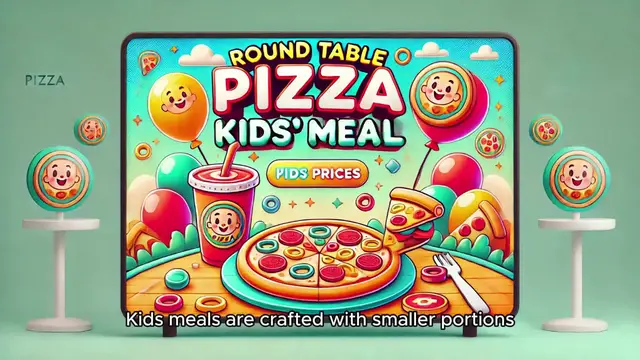 Video thumbnail for Round Table Pizza Kids’ Meal Prices