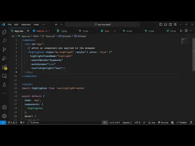 Video thumbnail for Build a Vue.js 3 Word & Text Annotation Highlighter Component Using vue-highlight-words in TS