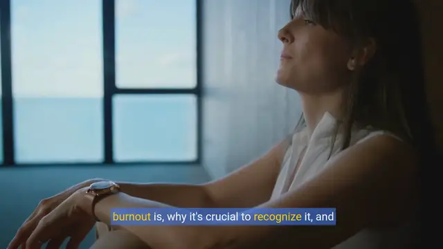 Video thumbnail for Understanding Occupational Burnout: Signs, Symptoms, and Solutions