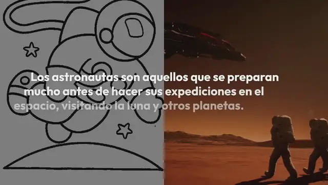 Video thumbnail for Astronauta para colorear