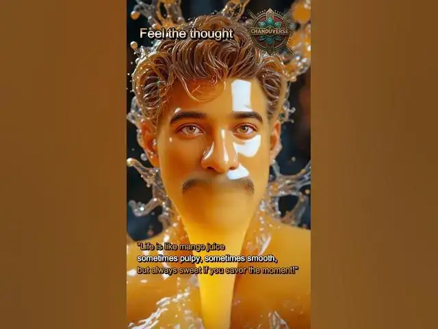 Video thumbnail for Mango Juice #inspiration