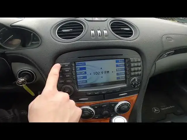 Video thumbnail for How to Change Radio Source in Mercedes SL55 R230 ( 2001 – 2008 ) - Enable AUX or Bluetooth
