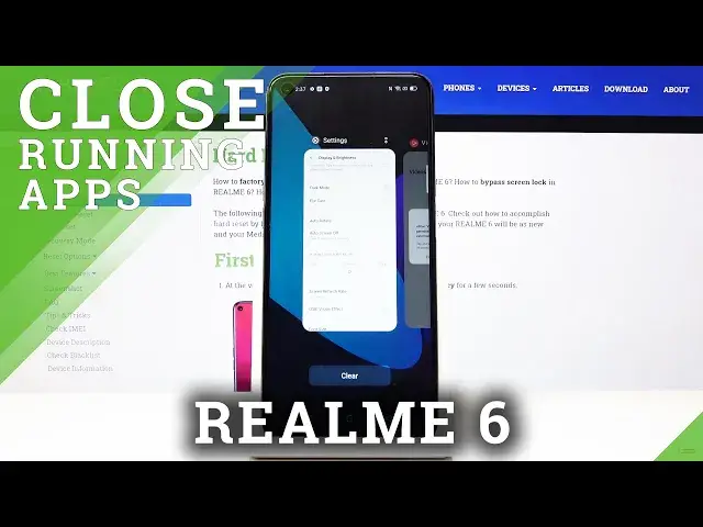 'Video thumbnail for How to Turn Off Running Apps in REALME 6 – Close Background Apps'