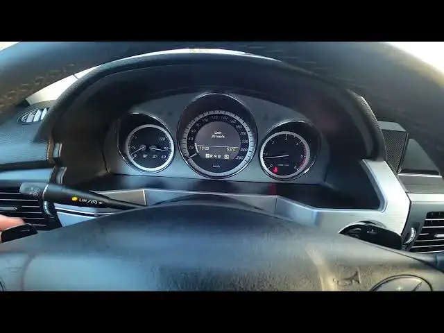 'Video thumbnail for How to Enable or Disable Speed Limiter in Mercedes GLK Off-roader ( 2008 – 2011 )'