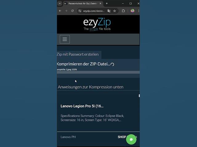 Video thumbnail for 📦 Passwortgeschützte ZIP-dateien Online Erstellen │ Keine Softwareinstallation Erforderlich