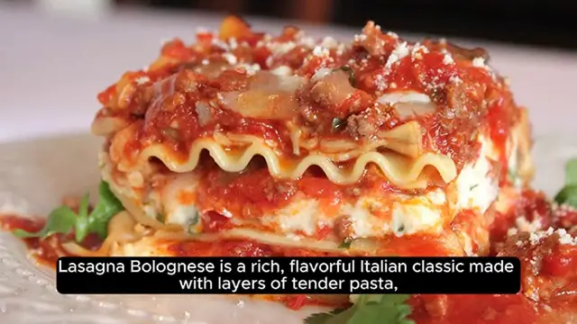 Video thumbnail for Lasagna Bolognese