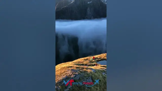 Video thumbnail for Camping beneath a cloud waterfall, only in New Zealand