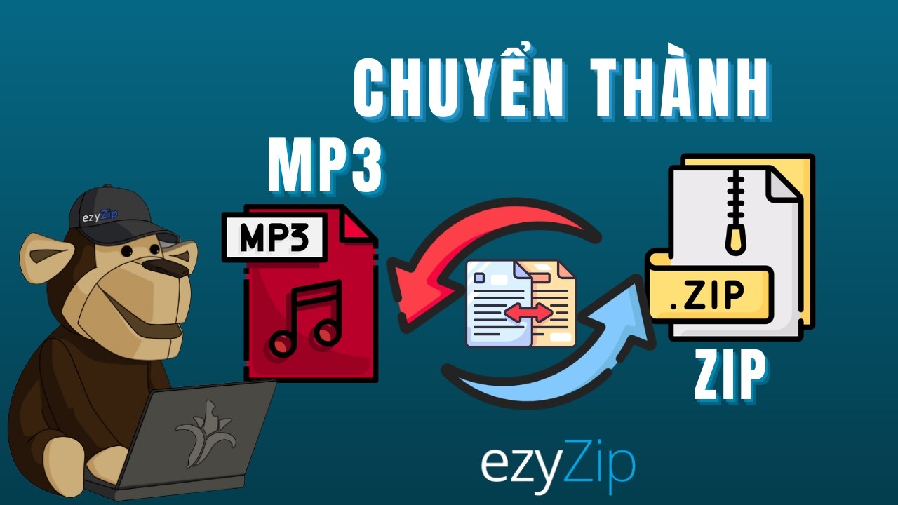 Video thumbnail for 🎵 Hướng dẫn chuyển đổi MP3 sang ZIP (Hướng dẫn đơn giản)