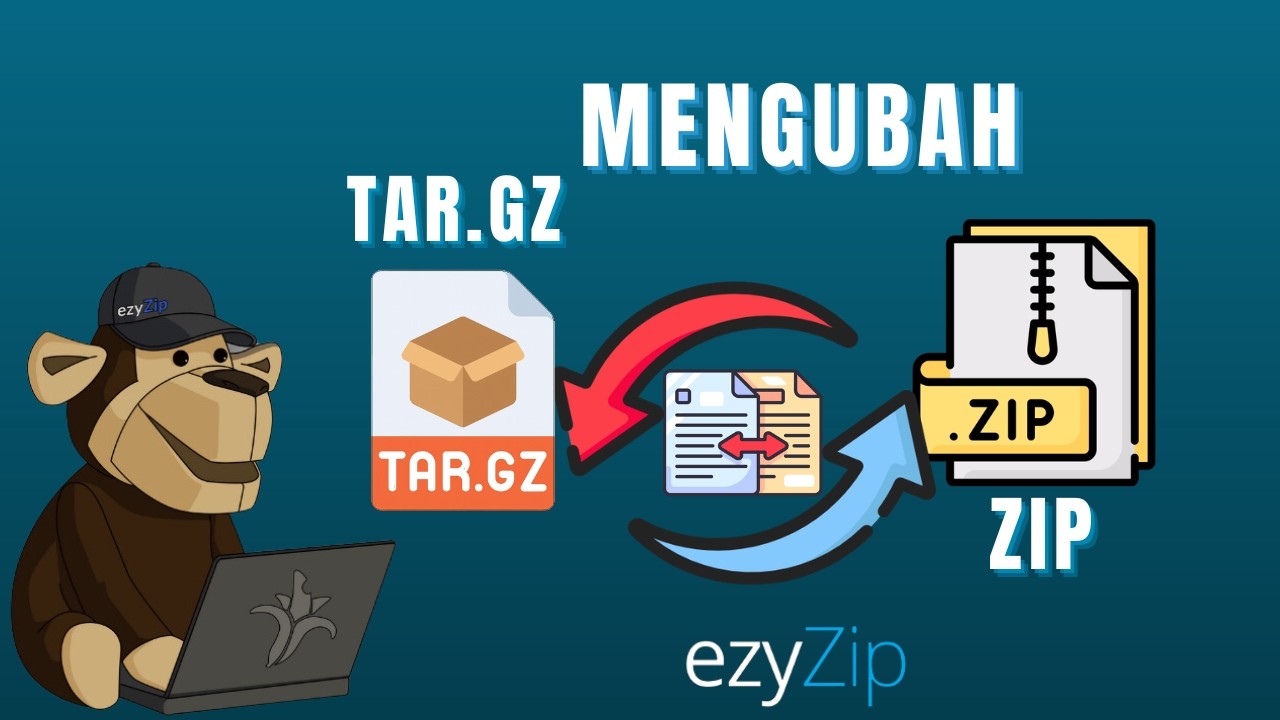 Video thumbnail for 📦 Cara Mengonversi TAR.GZ ke ZIP (Panduan Sederhana)