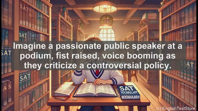 Video thumbnail for 5000 Must Know SAT Vocabulary - Mastering 'Inveigh': Boost Your SAT Vocabulary