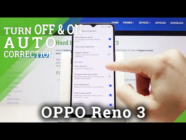 Video thumbnail for How to Enter Auto-Correction in OPPO Reno 3 – Find Keyboard Settings