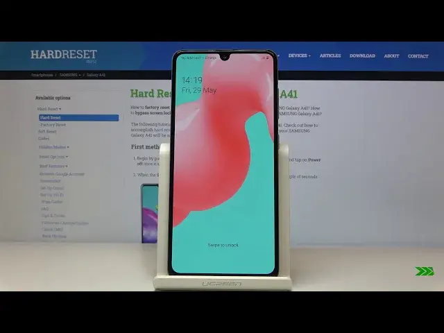 'Video thumbnail for How to Reset Settings in SAMSUNG Galaxy A41 - Restore Factory Default Settings'