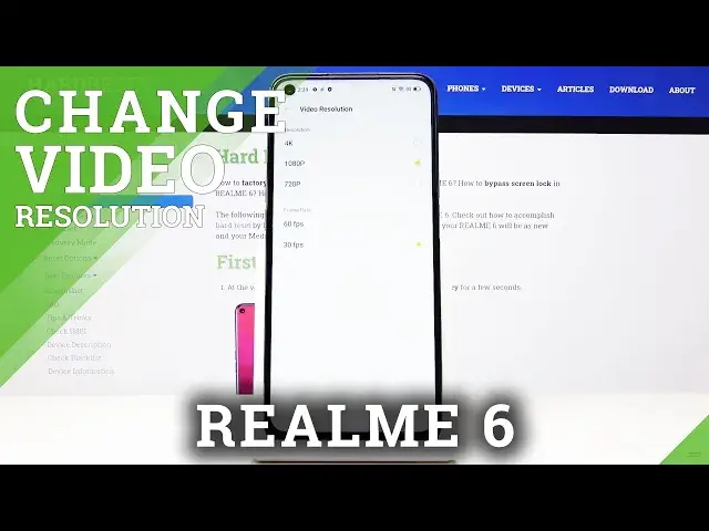 Video thumbnail for How to Change Video Resolutions in REALME 6 – Video Quality