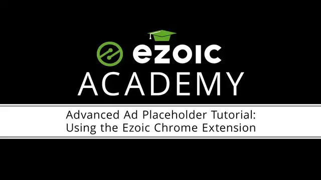 Video thumbnail for How to Use the Ezoic Chrome Extension for Ad Tester
