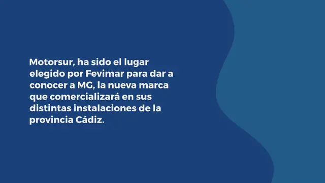 Video thumbnail for Fevimar presentará en Motorsur toda la gama de modelos MG