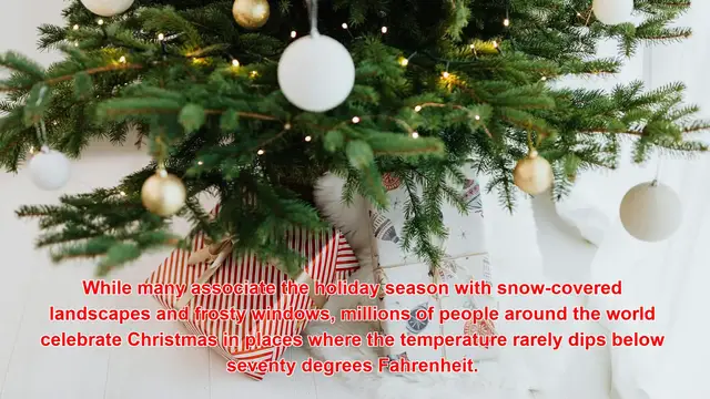 Video thumbnail for How Do People Decorate For Christmas In Warm Climates?