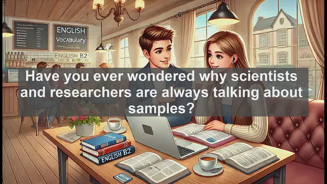 'Video thumbnail for 1500 Must Know CEFR B2 Vocabulary - The Power of 'Sample': From Science to Marketing'