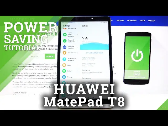 Video thumbnail for How to Extend Battery Life in Huawei MatePad T8 - Switch On Power Saving Mode