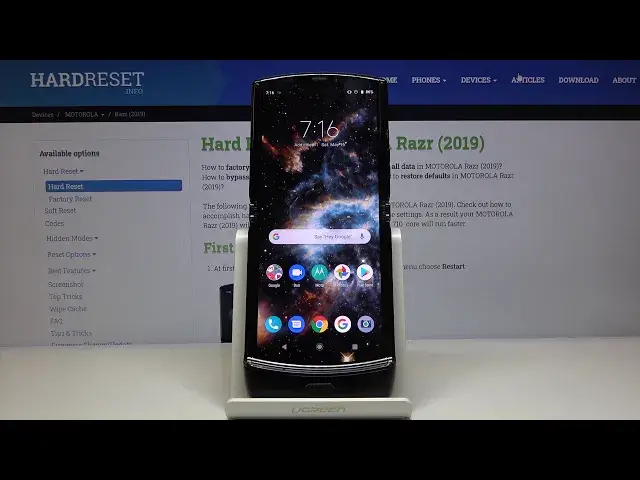 'Video thumbnail for How to Enable Battery Percentage in Motorola Razr (2019) - Check Battery Level'