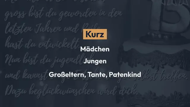 Video thumbnail for 36 Glückwünsche Zum 15. Geburtstag (Für Mädchen & Jungen)