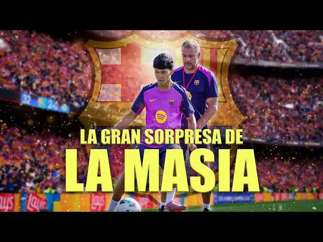 'Video thumbnail for ASÍ JUEGA LA GRAN SORPRESA DE LA MASIA QUE ENAMORA A FLICK'