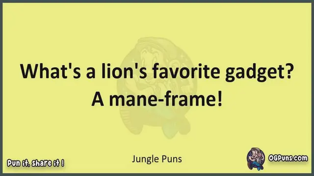 Video thumbnail for Jungle - Jokes, Puns, Wordplays, and Laughter