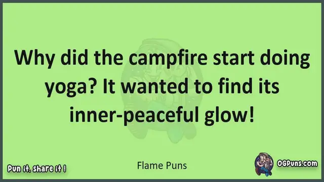 Video thumbnail for Flame - Jokes, Puns, Wordplays, and Laughter