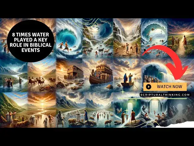 Video thumbnail for 8 Times Water Played a Key Role in Biblical Events