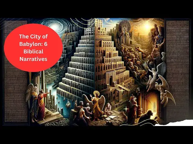 Video thumbnail for The City of Babylon: 6 Biblical Narratives