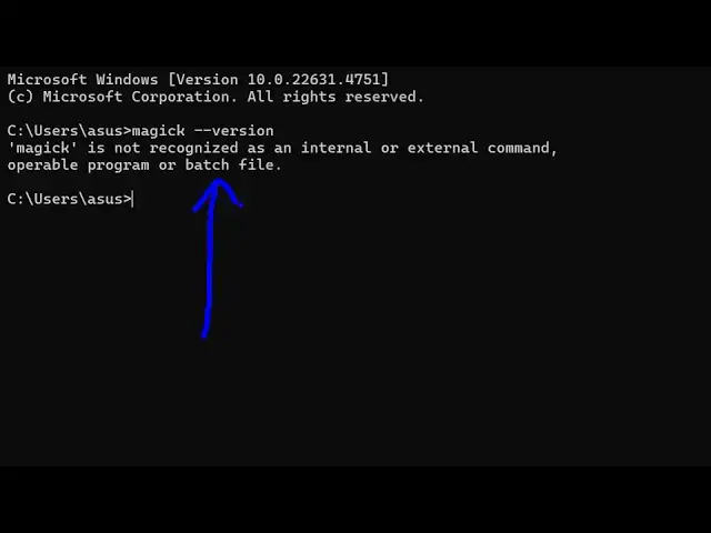 Video thumbnail for [Solved] Imagemagick magick is not recognized as an internal and external command Error