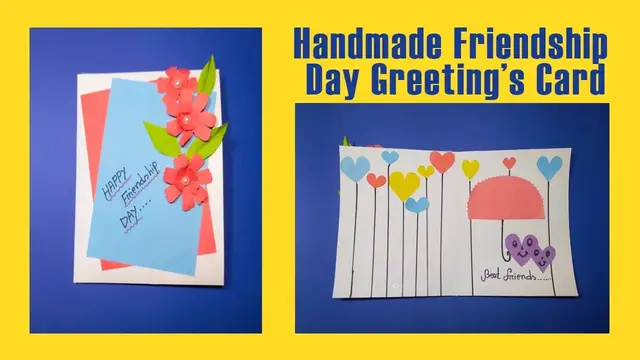 Video thumbnail for DIY friendship Day card | How to make friendship special card (2019) | Tubelife