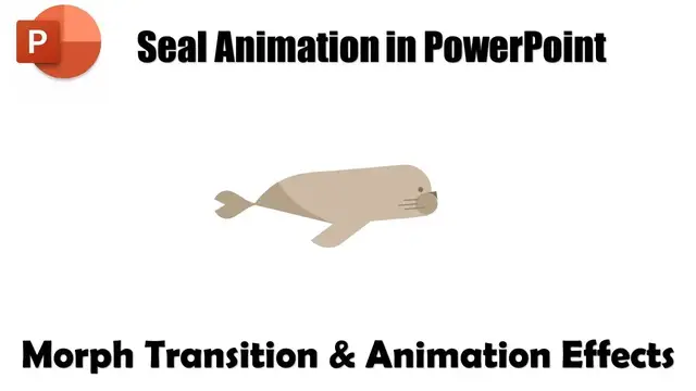 Video thumbnail for Seal Animation in PowerPoint 2016 Tutorial | Character Animation
