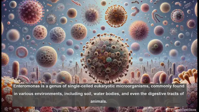 Video thumbnail for Enteromonas in biology - meaning, definition and examples