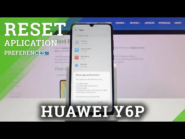 'Video thumbnail for How to Reset Apps in HUAWEI Y6P – Restore App Default Settings'