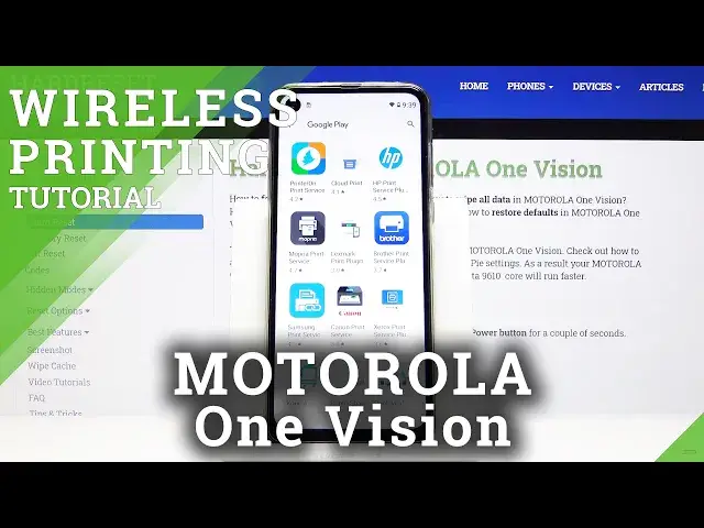 'Video thumbnail for How to Connect Motorola One Vision with Printer - Pair Bluetooth Devices'