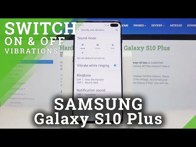 'Video thumbnail for How to Change Vibration Pattern in SAMSUNG Galaxy S10 Plus – Vibrations Settings'