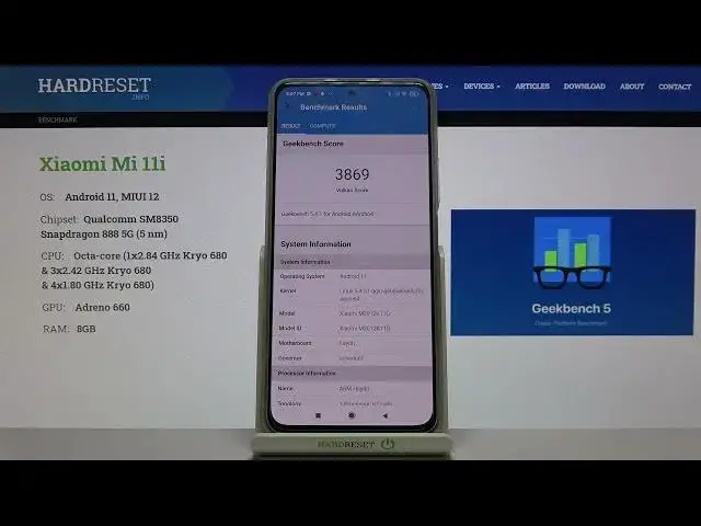 Video thumbnail for XIAOMI Mi 11i Geekbench 5 Vulkan I Check Performance