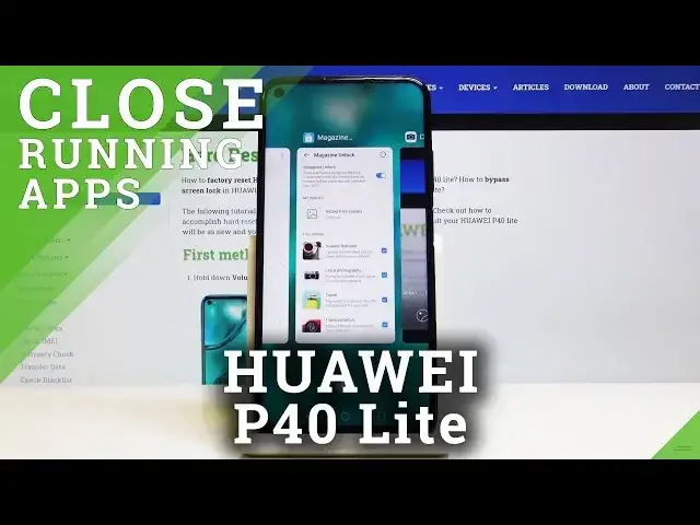 'Video thumbnail for How to Turn Off All Running Apps in HUAWEI P40 Lite – Optimize Phone'