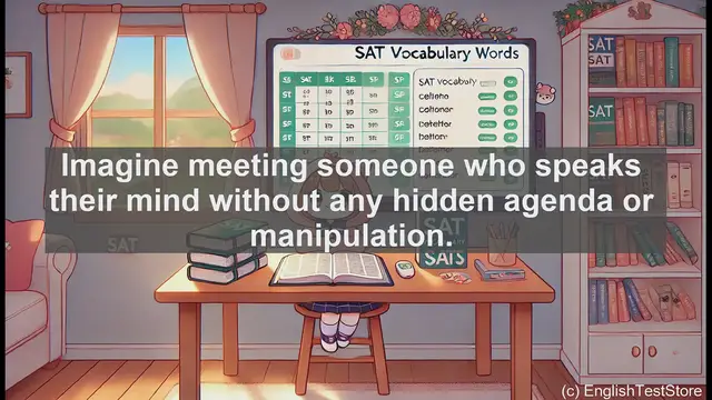 Video thumbnail for 5000 Must Know SAT Vocabulary - Artless: The SAT Vocabulary Word for Genuine Sincerity