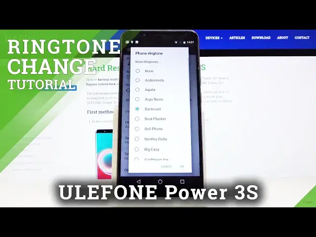 Video thumbnail for How to Change Ringtone in ULEFONE Power 3S – Ringtone List