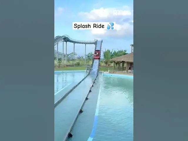 Video thumbnail for SPLASH RIDE 💦 Water Park #trending #shorts #viral #amusementpark