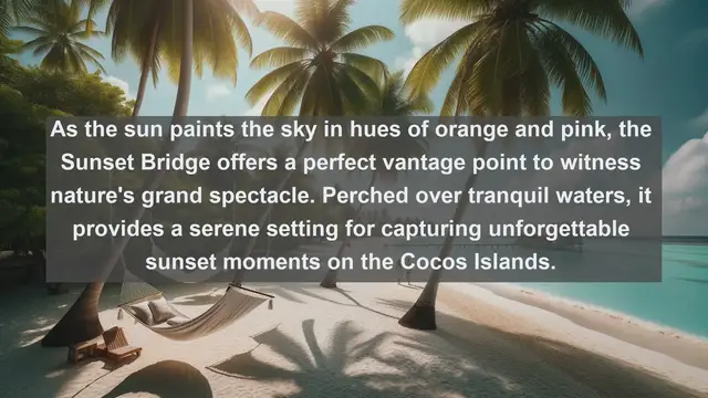 Video thumbnail for Bridging Paradises: Explore the Top 10 Famous Bridges in Cocos Islands!